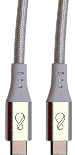 OCHNO USB-C to USB-C Cable Gen2, Straight White 0.7m OCHNO USB-C to USB-C Cable Gen2, Straight White 0.7m
