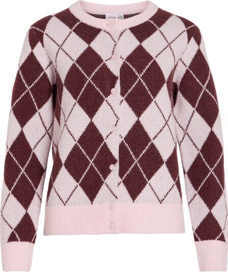 Vila Viaggie L/S Knit Cardigan BALLET SLIPPER L