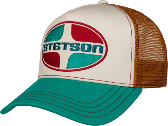 Stetson Trucker Cap Petrol Station Green/White OneSize