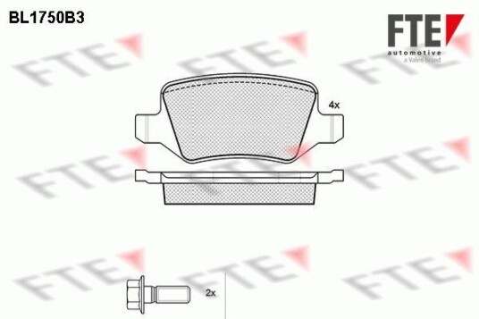 Bremseklosser FTE 9010332
