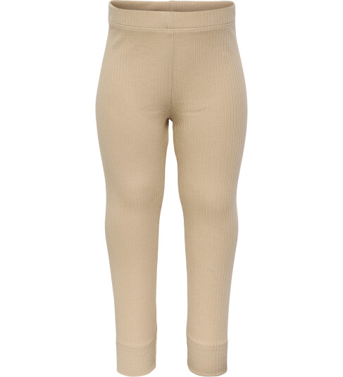 Hummel Leggings Rib hmlRene Irsk Cream 74 Leggings Beige