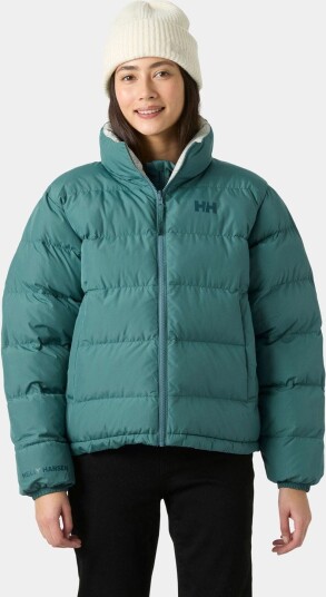 Helly Hansen Yu 23 Vendbar Boblejakke Dame Grønn S