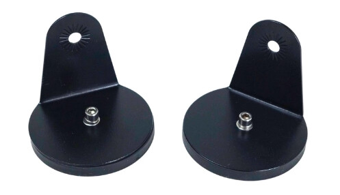 Magnetfeste med 90 grader vinkel 2 stk 88mm magnet 75kg styrke