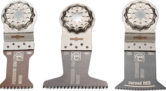 Fein E-Cut Combo Tre Sagblader Starlock - 3-delt Bladsett for Multimaster