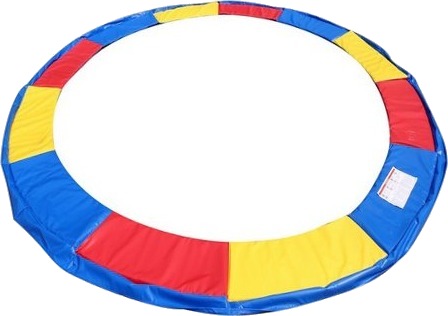 Fargerik beskyttelse for trampolinefjær 366-374 cm 12ft Fargerik beskyttelse for trampolinefjær 366-374 cm 12ft