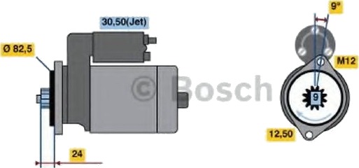 BOSCH 0 986 018 940 Starter