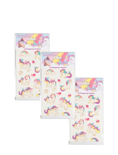Joker Tattoos Unicorn - Multi/patterned - ONE SIZE Joker Tattoos Unicorn - Multi/patterned - ONE SIZE