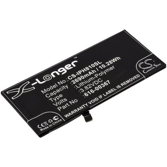 Apple A1897 batteri (2690 mAh 3.82 V, Sort) Apple A1897 batteri (2690 mAh 3.82 V, Sort)