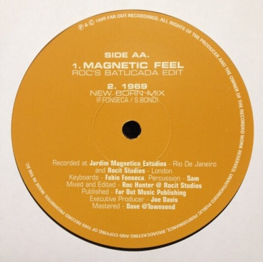 Roc Hunter Magnetic Feel 1969 Uk Vinyl