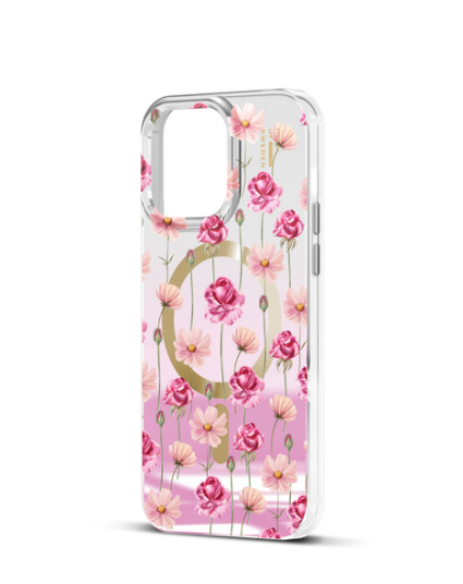 Ideal Of Sweden Mirror MagSafe Case iPhone 15 Pro Max Rose Blush Floral
