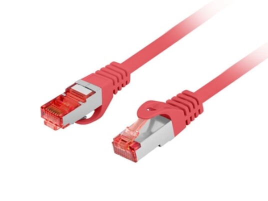 Lanberg Pcf6 10Cu 0200 R 2 M Cat6a S/Ftp S Stp Rj 45 Rj 45 Röd PCF6 10CU 0200 R