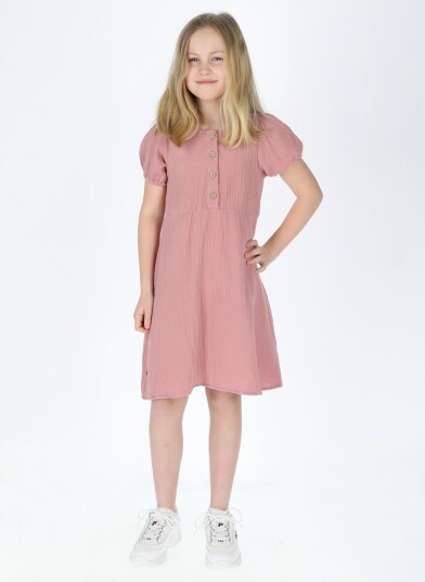 Seaside Maxime Dress Jr Dusty Rose 160 Skjørt