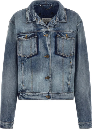 Maison Margiela Dame Jakker Blå S,