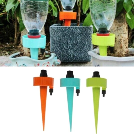 Automatisk plantevanner for PET flasker 12 pk