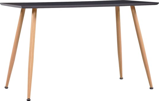 vidaXL Spisebord grå og eik 120x60x74 cm MDF vidaXL Spisebord grå og eik 120x60x74 cm MDF