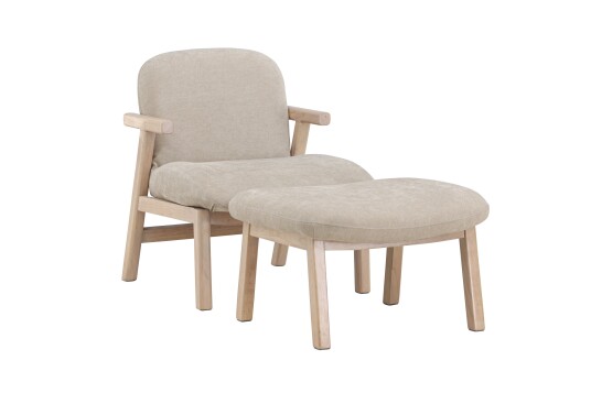 Venture Design Rile lenestol og pall GR24628
