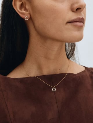Edblad Glow Studs Mini Gold Gull ONE SIZE
