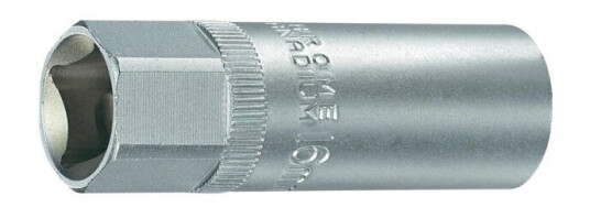 Toolcraft 812591 Udvendig Sekskant Tændrørsnøgle 16 Mm 1/2 (12,5 Mm)