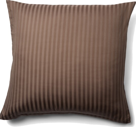 Borg Living Putetrekk 60x63 cm 100% bomullssateng Brunt ensfarget