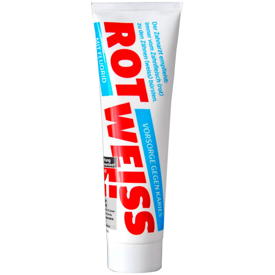 Rot Weiss Tannkrem Fluor 75 ml