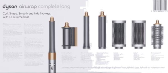 Dyson Airwrap Complete Long Diffuse tørketrommel og krølletang Dyson Airwrap Complete Long Diffuse tørketrommel og krølletang
