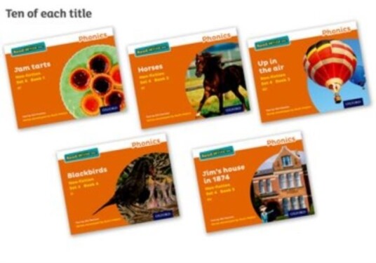 Read Write Inc. Phonics: Orange Set 4 Non fiction books Pack of 50