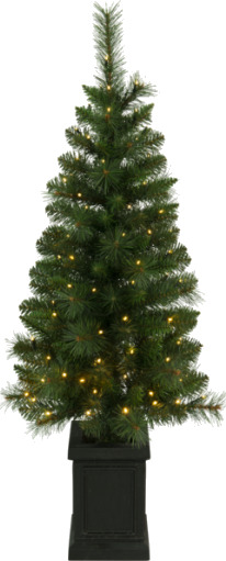 Star Trading Hytte kunstig juletre med lys