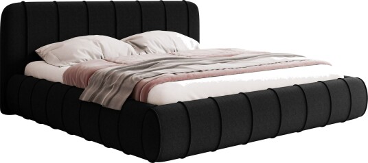 Calrosin Sengeramme 120x200 cm med Oppbevaring Svart