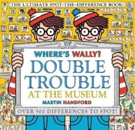 Where'S Wally? Double Trouble At The Museum: The Ultimate Spot-The-Difference Book! Av Martin Handford