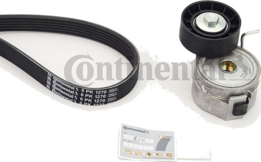 Kileremsett CONTITECH 6PK1270K1 Kileremsett CONTITECH 6PK1270K1