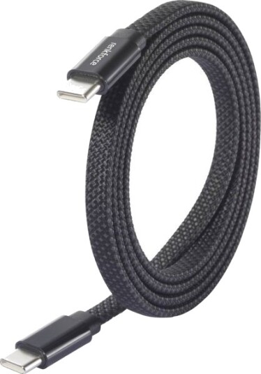 Renkforce Usb-Kabel Usb 2.0 Usb-C Hann-Hann Svart Med Magnetisk Rf-6871988