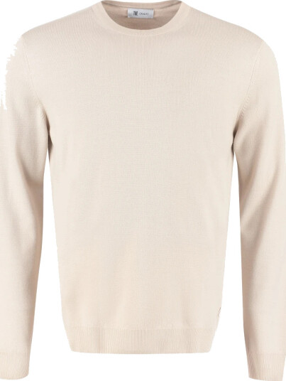 THE (Alphabet) Herre Strikkevarer Beige M,