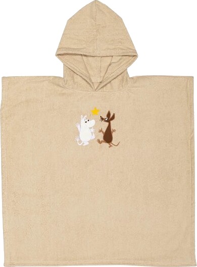 MoominArabia Mummi badeponcho barn Romeventyr beige
