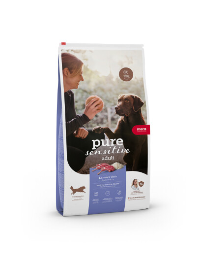 Mera Petfood Sensitive Hundefôr med Lam og Ris - 4 kg Mera Petfood Sensitive Hundefôr med Lam og Ris - 4 kg