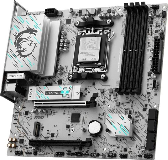 MSI B840M Gaming Plus Hovedkort med Wi-Fi 6E og USB 3.2 Gen 2 MSI B840M Gaming Plus Hovedkort med Wi-Fi 6E og USB 3.2 Gen 2