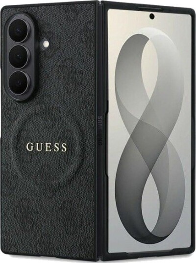 GUESS 4G Classic MagSafe Case for Samsung Galaxy Z Fold 8 Ultra - Black