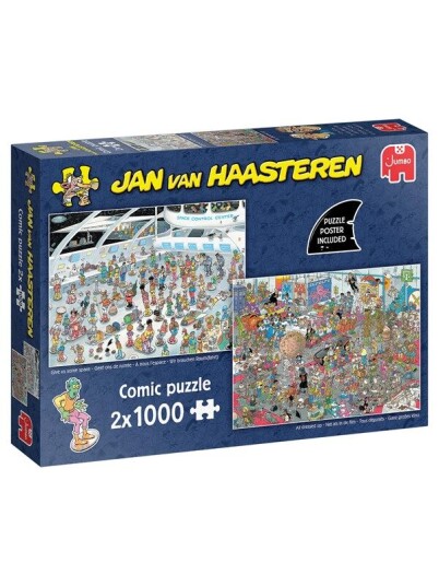 Jan Van Haasteren Give Us Some Space & All Dressed Up 21000