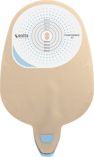Confidence BE Urostomi Maxi 13-55 mm sand 10 stk