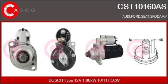 Starter CASCO CST10160AS