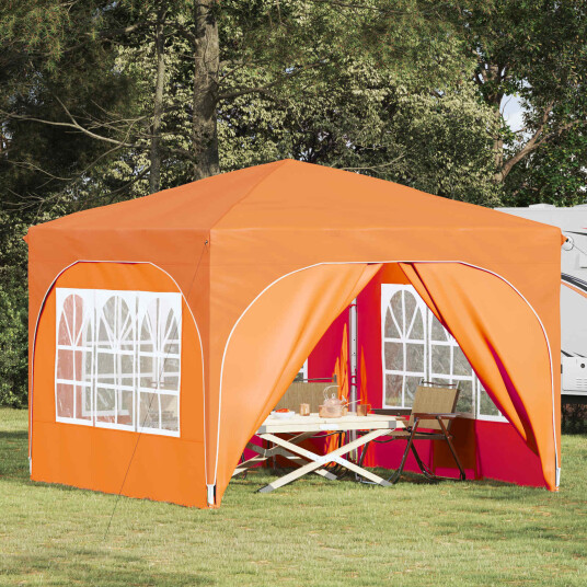  Pop up Festtelt 290 x 290 x 245 cm Oransje