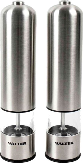 Salter 7722 SSTURA Elektrisk Salt- og Pepperkvern