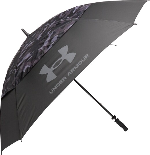 Under Armour Ua Double Canopy Golf Umbrella Black Under Armour Ua Double Canopy Golf Umbrella Black