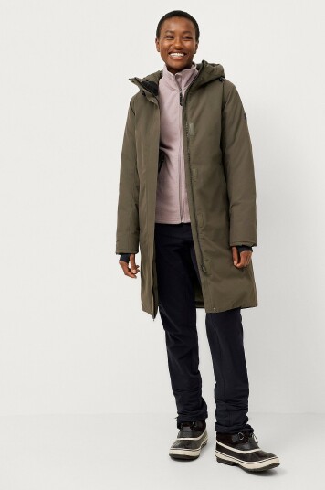 Áhkká Dunparkas Down Parka Polar W Grønn Áhkká Dunparkas Down Parka Polar W Grønn