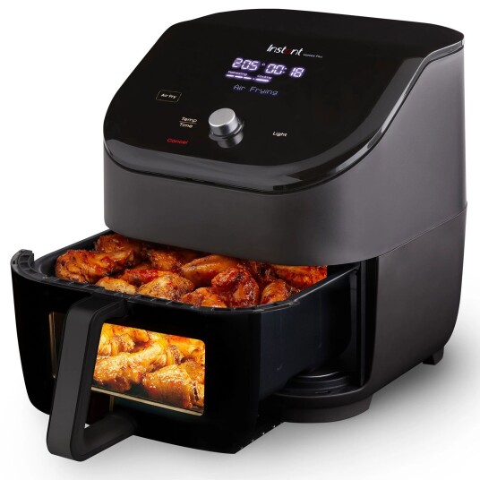 Instant Vortex ClearCook 5,7L Airfryer med Timer og Vindu - 1700W Svart