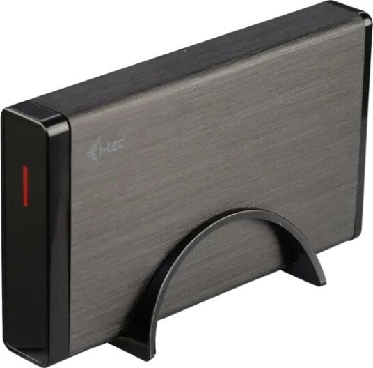 i-tec MySafe 3.5" harddiskkabinett USB 3.0 aluminium/sort i-tec MySafe 3.5" harddiskkabinett USB 3.0 aluminium/sort