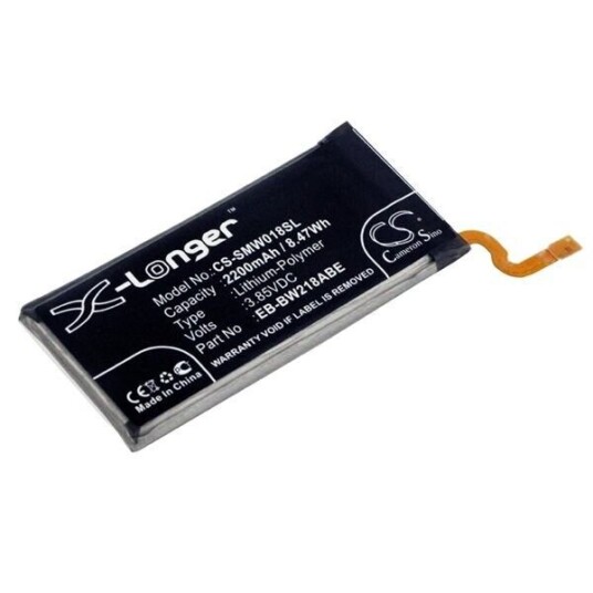 Samsung SM-W2018 World Flagship 2018 Dual SIM batteri (2200 mAh 3.85 V, Sort)