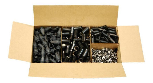 Neutrik Nc3fxx-Bag-D Kabel 3p Hun Sort Eske A 100 Stk
