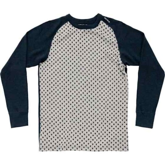 Devold Signature Merino 230 Shirt Herre B/Raw White/Ink M