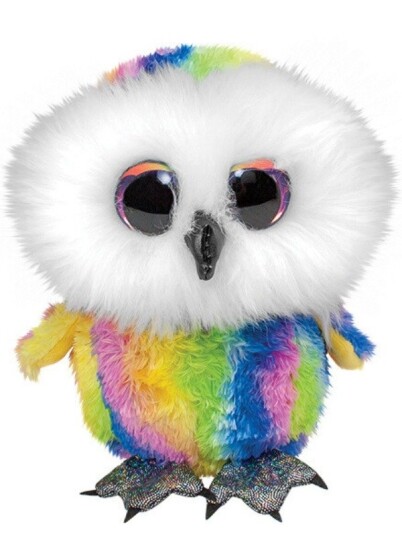 Lumo Stars kosebamse 15 cm Stripe Ugle