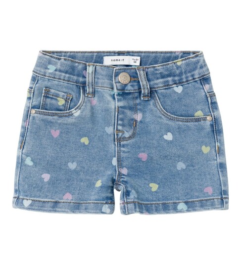 Name It Jeans shorts nmfSalli Slim Dnm Shorts 3555 Blå